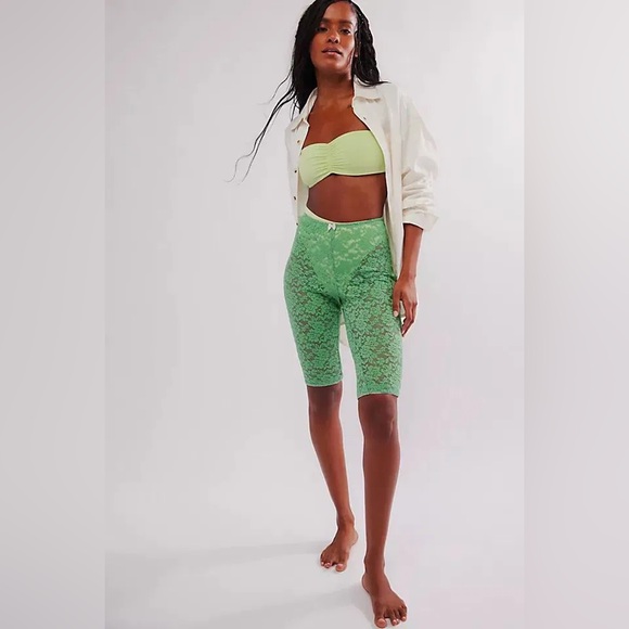 NWT! FP Free People All Day Lace Capris Sz XS - Picture 5 of 6